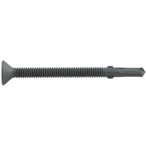 Elco® EDT267-I Drilit® Drill Screws for Wood to Metal Application Phillips Flat Head w/Wings #4 Point 12-24 X 2 1/4