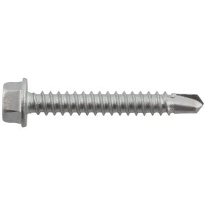 Elco® EAJ110 Bi-Flex® Bi-Metal 300 SS Hex Washer HD Self-Drilling Structural Screws 10-16 X 3/4