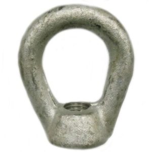 Hot Dip Galvanzied, Oval Eye Nut, 5/8-11
