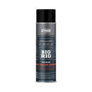 SEY 20-1633 Big Rig Professional Coatings, Flat Black, 16 oz. fill
