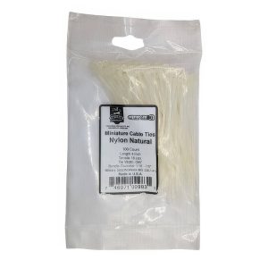 18# Natural Nylon Cable Ties, 4"