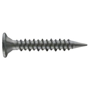 Cement Board, Flat Phillips (HI-LO) Screws, 8 X 1 1/4