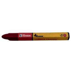 Marking Crayons, Red, 4 1/2"