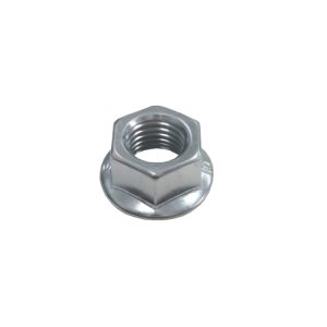 Serrated Flange Nuts, Zinc Plated, 1/4-20