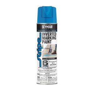 SEY 20-669 Stripe Inverted Water Based, Blue Fluorescent, 17 oz. fill