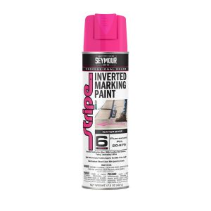 SEY 20-679 Stripe Inverted Water Based, Pink Fluorescent, 17 oz. fill