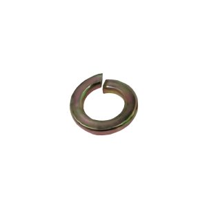 Grade 8 Split Lock Washers, Yellow Zinc Plated,  1/4
