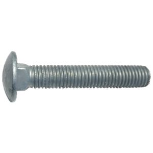 Hot Dip Galvanized Carriage Bolts, 1/4" X 3/4"