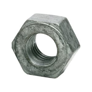 Hot Dip Galvanized Hex Nuts, 1/2-13 - 10 LB, (approx 272 nuts)