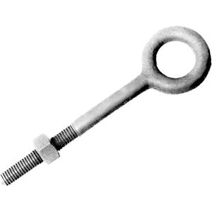 Hot Dip Galvanzied, Oval Eye Bolt, 5/8 X 8"