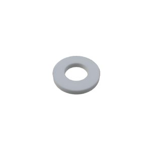 Nylon Flat Washers, Natural, 1/4