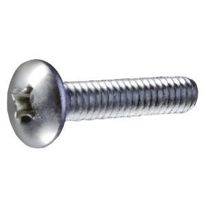 Stainless Steel Truss Slotted Machine Screws, 1/4-20 X 1